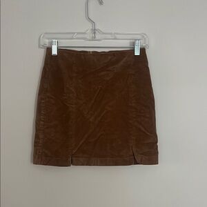 Tilly’s Brown Suede Mini Skirt